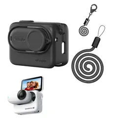 新品 TOMGDRACOinsta360 go3s保護フレーム 保護ケース insta360 go 3S カバー インスタ360go 3S用カバー インスタ360go3S ケース insta360 go3S ケース 全面保護 ネックロープとホストケース紛失防止