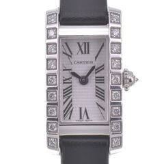 カルティエ CARTIER WJ2003W3 タンクアロンジェ ラグダイヤモンド ベゼル クォーツ レディース R#141552