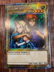 遊戯王　英語版　　ジェミナイ・エルフ　プラチナシークレットレア