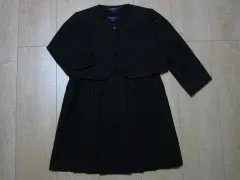 バーバリー チルドレン burberry children ロンドン 子供服 女の子 ジャンパースカート ボレロジャケット アンサンブル スーツ 紺 115cm 約 110 120 cm 紺 ウール お受験 受験服 受験 面接 入園式 入学式 卒園式