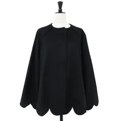 cygne スカラップケープコート other - シーニュ cygne スカラップケープ ノーカラーコート