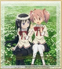 【中古】食玩 雑貨 6.ほむら＆まどか/箔押し 「魔法少女まどか☆マギカ色紙ART」