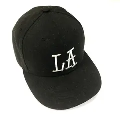 NEW ERA ニューエラ Stussy ステューシー AUTHENTIC CAPS 59fifty キャップ 帽子 LA刺繍 メンズ ブラック