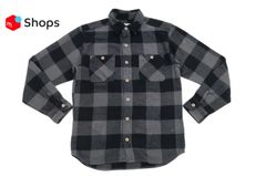 桃太郎ジーンズ Momotaro Jeans 長袖シャツ MLS1020M23 メンズ ヘリンボーン ブロックチェック ネルシャツ ワークシャツ グレー 新品