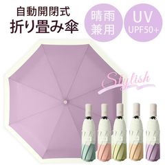 日傘 折りたたみ傘 完全遮光 遮光遮熱 軽い 紫外線カット UVカット 雨傘 自動開閉 レディース メンズ 頑丈な8本骨 撥水加工 耐強風 晴雨兼