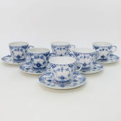 ロイヤルコペンハーゲン カップアンドソーサー、ケーキ皿✖️5セット