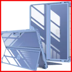 New Microsoft Surface Pro 11 / for Pro 10 2024 / Surface Pro 9 / Pro 9 5G Fintie 2022 13インチ ケース タイプカバー ソフトTPU 全面保護型 スタンド保護機能付き キック
