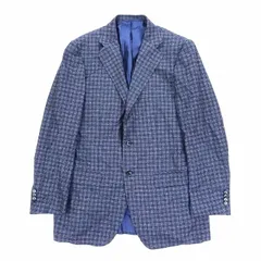 SARTORIO サルトリオ　テーラードジャケット 約44 ブルー SARTORIO サルトリオ テーラードジャケット 約44 ブルー