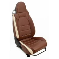 ミラジーノ シートカバー L650S ブラウン×アイボリー code-M - メルカリ