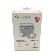 【新品未開封】AVIOT TE-D01d mk2-pwトゥルーワイヤレスイヤホン Pearl White