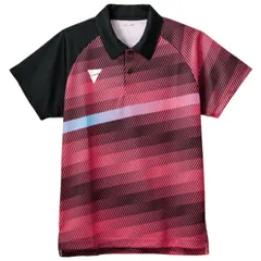 WJ803 V-GS305 ピンク 4XLサイズ 卓球 ゲームシャツ 512303