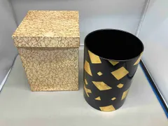 b100 葉蓋水指 木製 紙箱入 茶道具 稽古 古物 2025年最新】葉蓋水指の人気アイテム - メルカリ