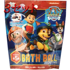 【3セット】 パウ・パトロール バスボール vol.2 ピュアグレープの香り 60g 1回分 【pto】