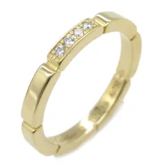 ⭐ 極美品 ✨Cartier 750ゴールド バンドリング 箱付き CRB4083300 - LOVE リング、スモールモデル、パヴェ - イエロー
