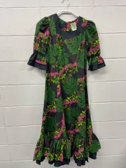 【値下げしました】フラダンス★ASA  ハワイアンドレス　ヴィンテージ　ASAデザイン