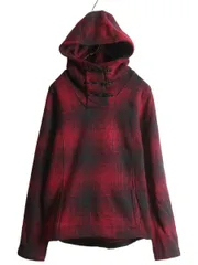 【お得なクーポン配布中!】 US企画 ノースフェイス セーター フリース パーカー ジャケット レディース M The North face プルオーバー チェック アウトドア ブルゾン