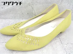 ◇ Le Talon ルタロン パンプス サイズ24㎝ イエロー レディース 【1002801315085】