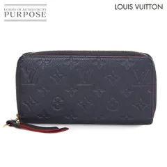 美品 ルイ ヴィトン LOUIS VUITTON モノグラム アンプラント ジッピー ウォレット ラウンドファスナー 長財布 レザー M62121 90292021