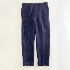 ブルネロクチネリ　brunello cucinelliネイビーフランネルパンツ Brunello Cucinelli （ブルネロクチネリ）パンツ - FARFETCH