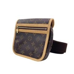 【中古】 LOUIS VUITTON ルイ・ヴィトン モノグラム M40108 ショルダーバッグ バムバッグ ボスフォール 茶色 レディース ビンテージ クラシカル 小さめ ボディバッグ  ヒップ ポーチ 鞄 23033992 KJ