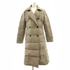 セオリーリュクス theory luxe 23AW Nova Brighton ダウンコート ロング ダブル 38 グレージュ /HK ■OS ■SHのサムネイル