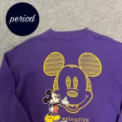 P2641 90s Disney velvasheen vintage ミッキーマウス　スウェット
