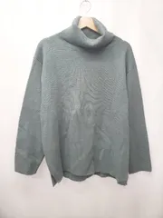 ◇ ⊇ エンダープロダクツ タートルネック 長袖 ニット セーター サイズＭ ブルーグリーン系 メンズ E  【1507100011596】のサムネイル