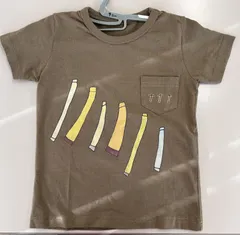 ナナナTシャツ　子供服　１００ｃｍ　アイロンプリントＴシャツ