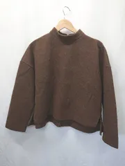 ◇ ⊇ BEAUTY & YOUTH UNITED ARROWS ハイネック 長袖 プルオーバー ブラウン レディース E  【1506250001310】