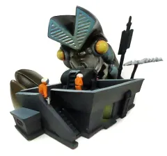 【中古】トレーディングフィギュア 「宇宙人ビル街に現る」宇宙忍者 バルタン星人 「新タイムスリップグリコ第3弾」