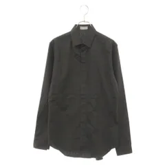 Dior HOMME (ディオールオム) 17SS BEE刺繍 比翼ボタン 長袖シャツ ブラック 733C518B1581のサムネイル