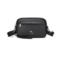 【迅速発送】Ｗｈａｔｎａ 革 ミニショルダーバッグ メンズ 3wayセカンドバッグ ミニ斜め掛け ボディバッグ 胸バッグ ワンショルダー 手提げバッグ 手持げバッグ Ipad Mini収納可 横型 カジュアル フォーマル ビジネス 通学 通勤 肩掛けバッグ