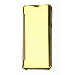 HUAWEI P10 lite 閉じたまま画面を確認できる クリアケース 【Type×Color】ゴールドのサムネイル