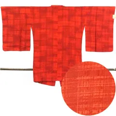 コート 身丈90cm 裄65cm 袖丈54cm 袷仕立 正絹（シルク）ランクA・美品 リサイクル