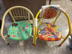 豆椅子2点セット（アンパンマン・どうぶつ）