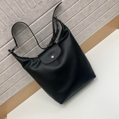 LONGCHAMP HOBO ロンシャン ショルダーバッグ #ブラック