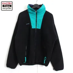 90s USA製 vintage Columbia フルジップ フリースジャケット メンズ 表記Lサイズ