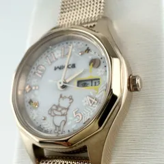 新品未使用☆CITIZEN　シチズン 腕時計 wicca ウィッカ　【国内正規品】 Disneyコレクション 『くまのプーさん』スペシャルモデル ソーラーテック KH3-525-11 レディース ゴールド