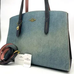 コーチ　COACH チャーリーキャリーオール　レア バイカラー COACH コーチ 2Way チャーリーキャリーオール バイカラー ロング