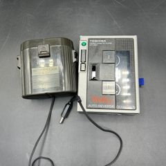 東芝　Ｗalky　ステレオカセットプレーヤー　KT-AS1　バッテリーケース付き