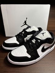 ナイキ ウィメンズ エアジョーダン1 ロー ホワイト/ブラック　未使用品　size 26.5㎝