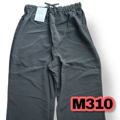 CLEO SUN(クレオサン)　ワイドストレートパンツ　黒色　Ｌサイズ　レディースパンツ　新品タグ付き　美品　管理M310