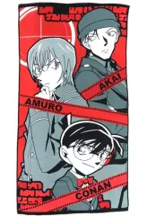 【中古】タオル・手ぬぐい(キャラクター) コナン＆赤井＆安室 プレミアムバスタオル 「名探偵コナン」