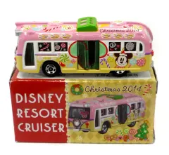 【中古】トミカ ディズニーリゾートクルーザー ディズニークリスマス2014(ピンク×イエロー) 「トミカ」 東京ディズニーリゾート限定