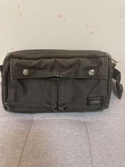 ポーター　porter ボディバッグ　黒　中古