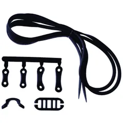 SWANS(スワンズ) 日本製 スイミングゴーグル 度付レンズ用 パーツセット PS-SR2 ブラック(BK) 0