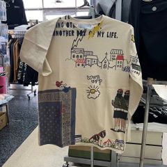 残り1点‼️XL あり‼️STEER steer ステア⚫︎長袖　ロンT ロングTシャツ　ベージュ　ojisan バンダナ