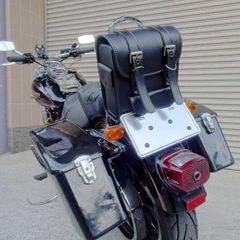 【バイクのランドセル！】パラダイスコンパクトバッグ ブラック  黒 ミニミニ 7Lサイズ