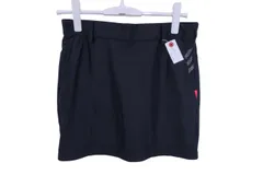 【美品】adidas(アディダス) スカート（インナーパンツ付き） 黒 レディース L ゴルフ用品 2412-1026 中古