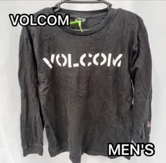 VOLCOM ボルコム S トレーナー スウェット ブラック 黒 ロゴプリント 長袖 裏毛タイプ ストリート系 サーフブランド 定番デザイン 着回ししやすい シンプル ロゴトップス 秋冬に便利 1枚で決まる人気アイテムのサムネイル